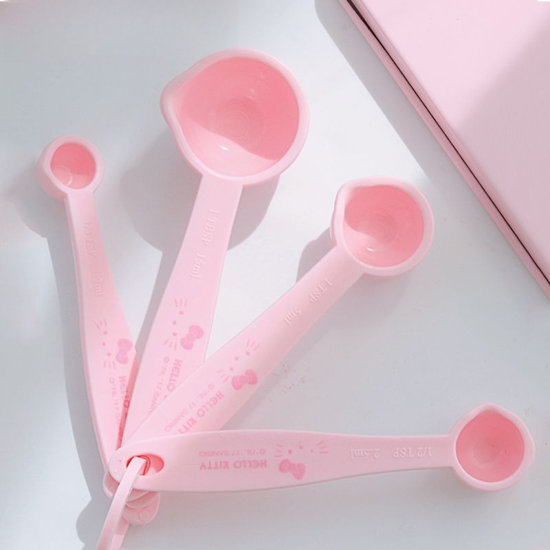Kitchen Baking Items - Hello Kitty printed measuring spoon set