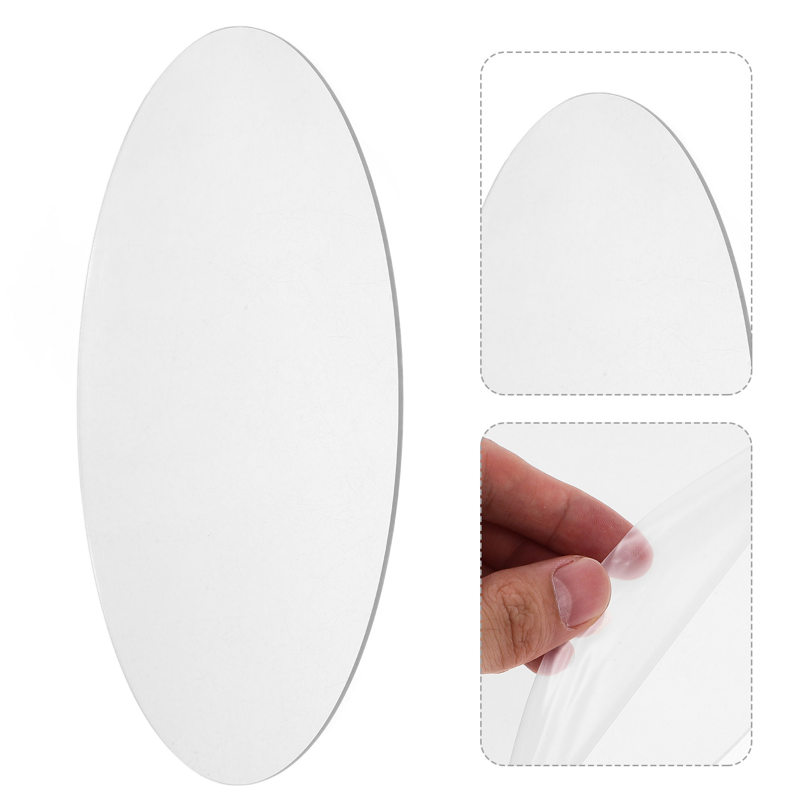 Cake Board Round - Transparent Acrylic Cake Base Disc Round