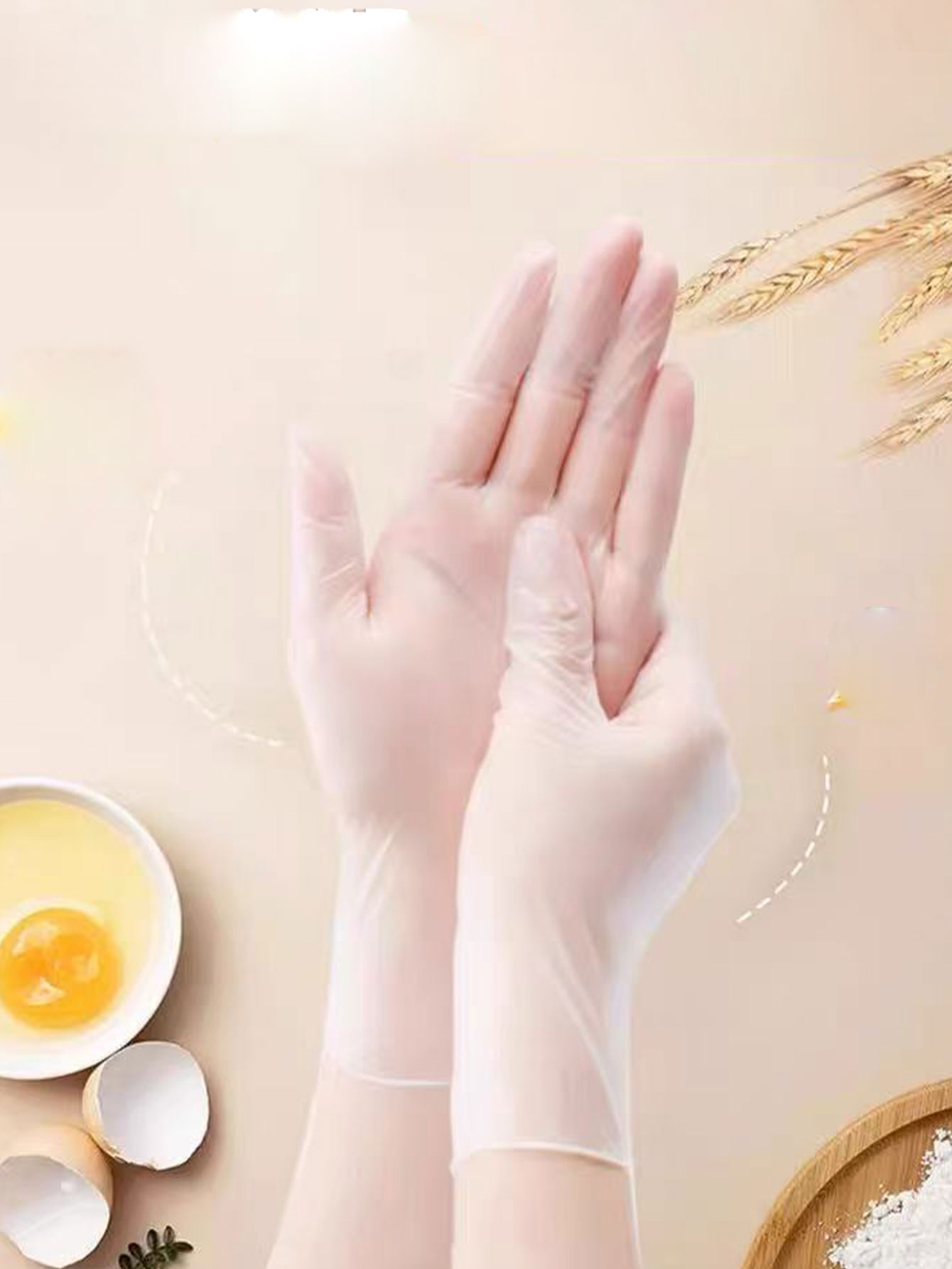 Disposable Gloves, Food-Grade, - đánh giá và giá Kitchen Baking Gloves