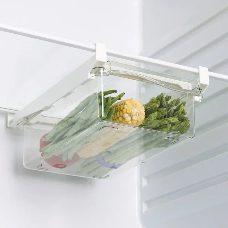 Hanging Pull Out Fridge Drawer - đánh giá và giá Kitchen Baking Tray Storage