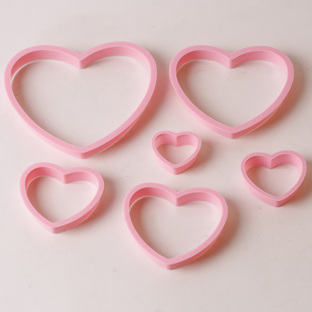 1set/3sets Pink Heart Star Flo - đánh giá và giá Kitchen Baking Items