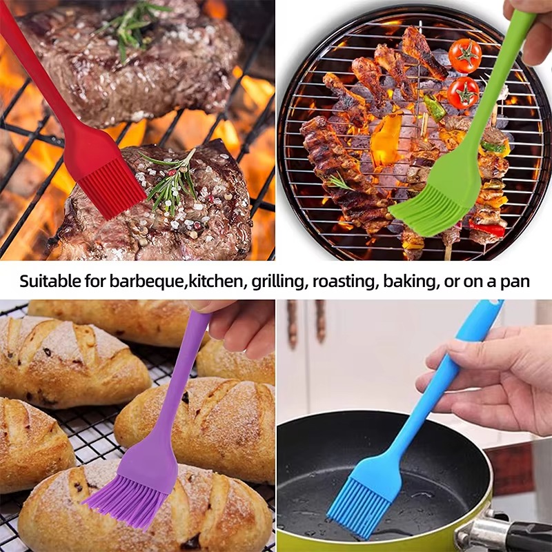 Wooden Handle Wool Brush Soft  - đánh giá và giá Kitchen Baking Brush