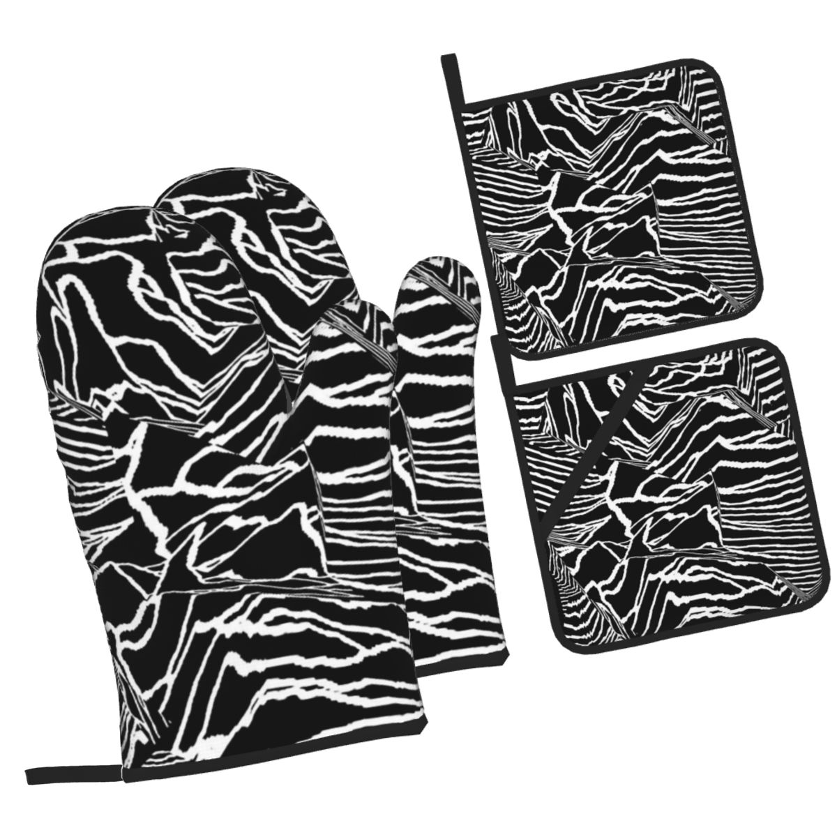 Joy Division Unknown Pleasures - đánh giá và giá Kitchen Baking Gloves