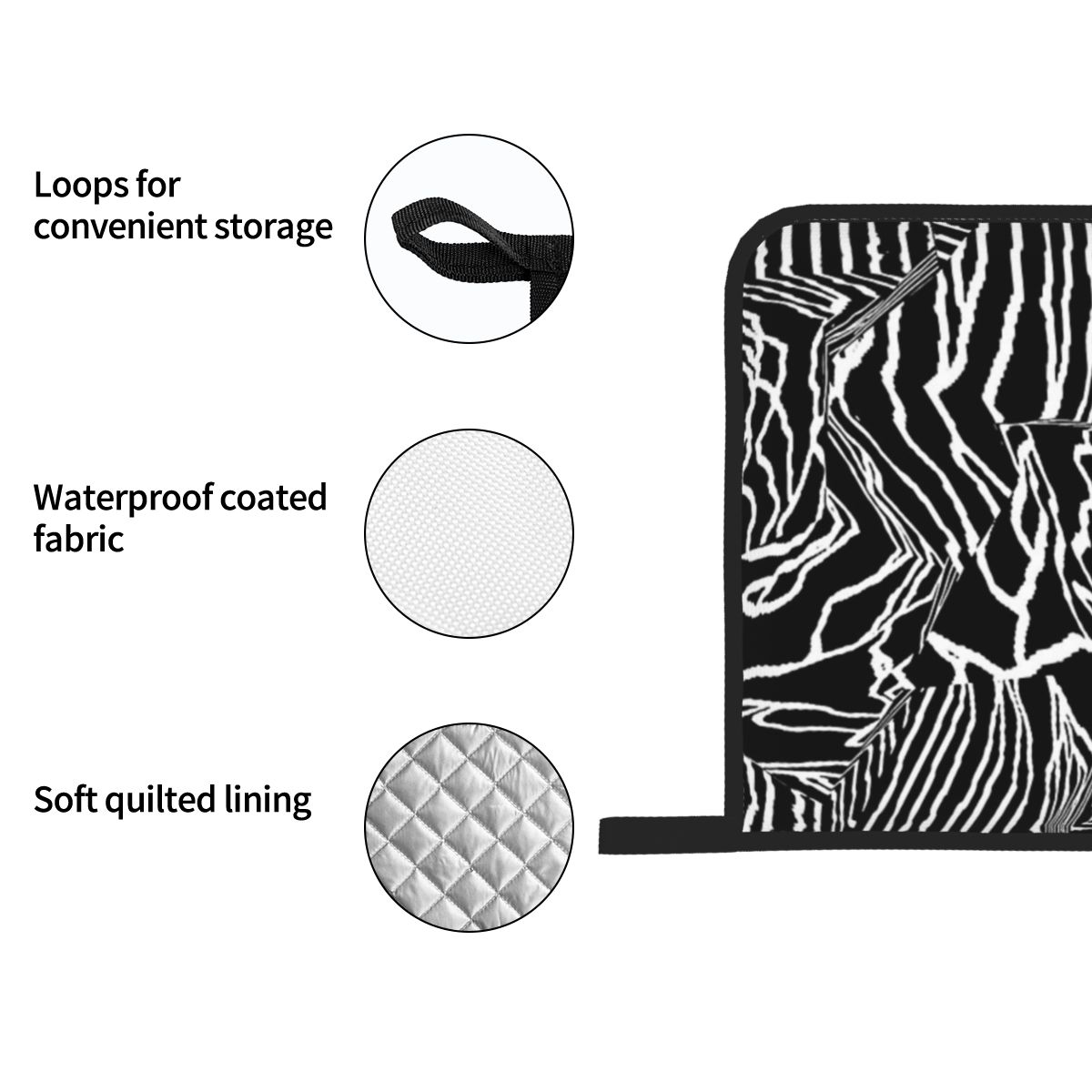 Joy Division Unknown Pleasures - đánh giá và giá Kitchen Baking Gloves