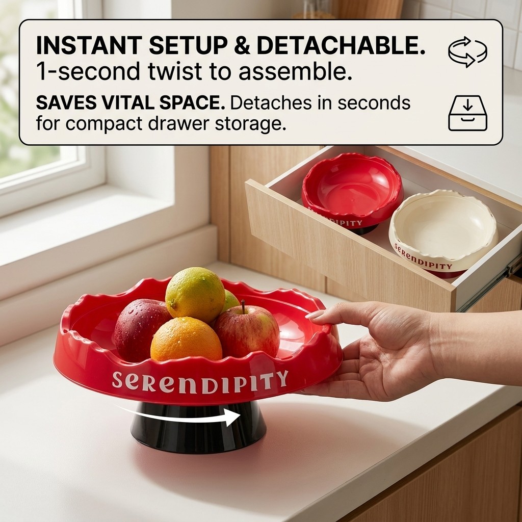Wavy Plastic Cake Stand Detach - đánh giá và giá Cake Board Round