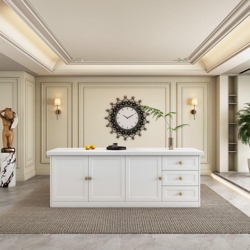 Modern light luxury bar, home  - đánh giá và giá Kitchen Baking Counter