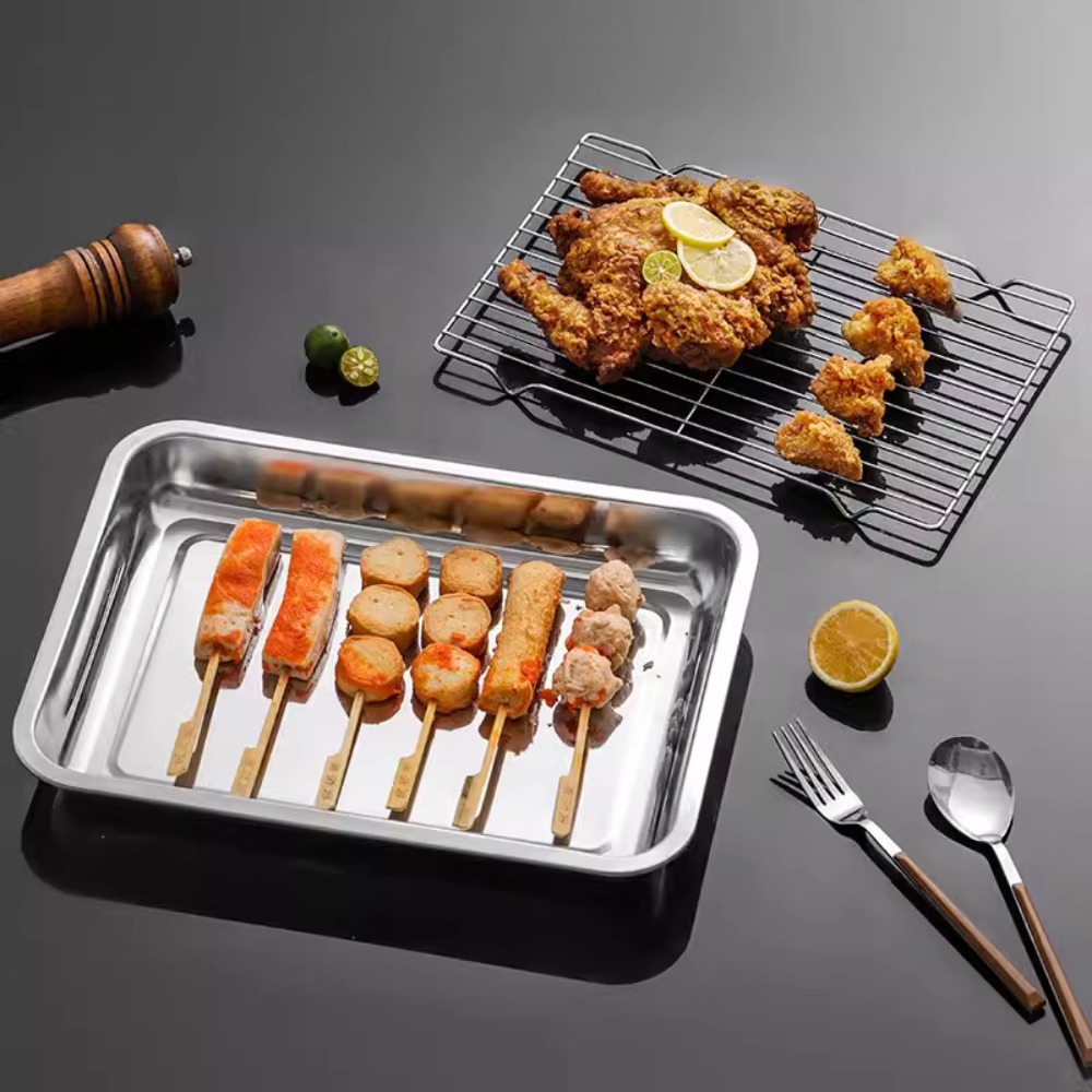 Stainless Steel Baking Tray wi - đánh giá và giá Kitchen Baking Tray Rack