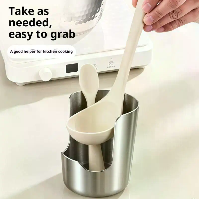 Stainless Steel Spoon Holder R - đánh giá và giá Kitchen Baking Utensils