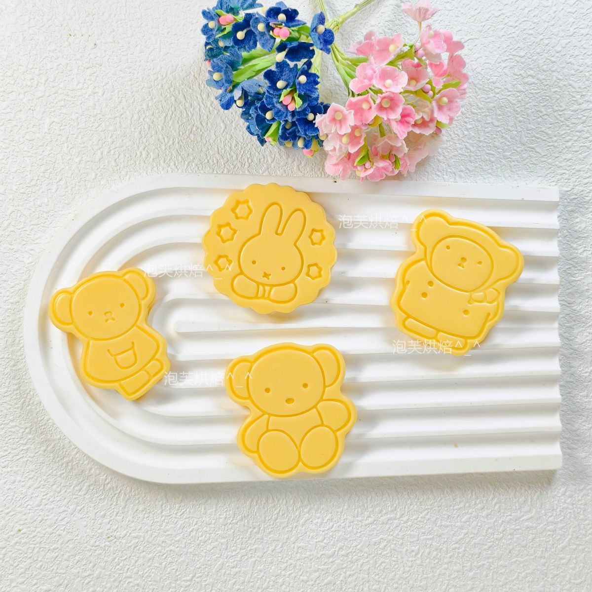Cute 3D Press Cookie Mold with - đánh giá và giá Kitchen Baking Items