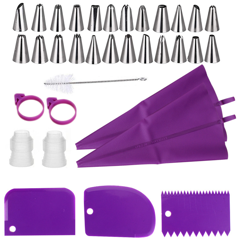Stainless Steel Cake Decoratin - đánh giá và giá Kitchen Baking Kit