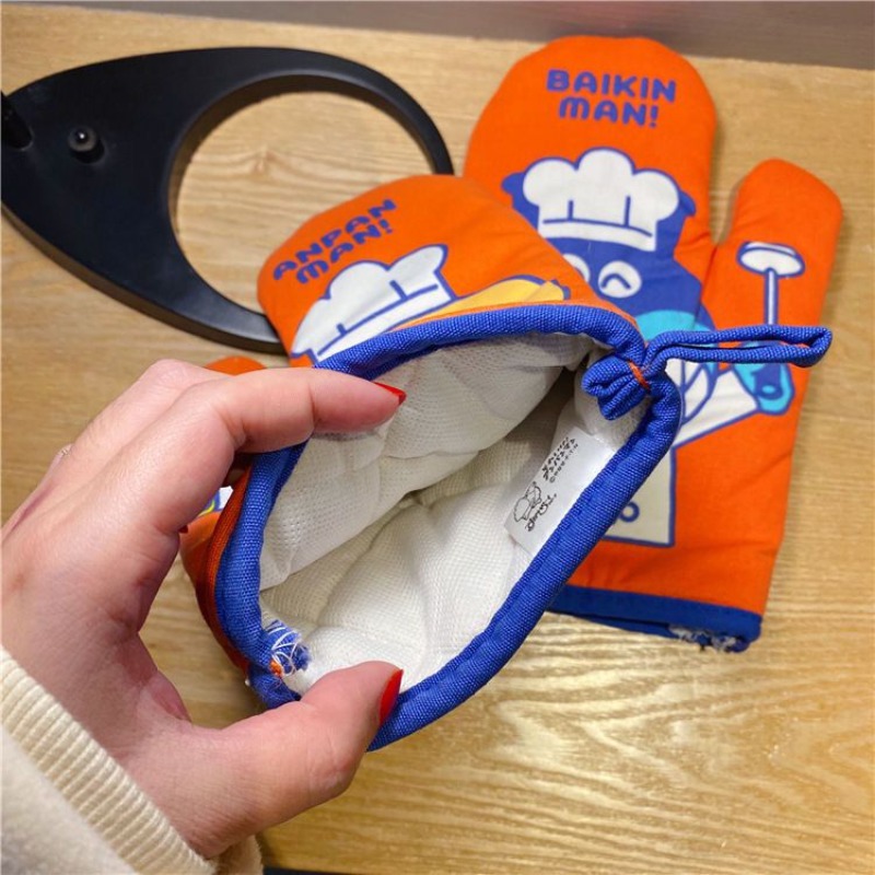 Anpanman Thermal Insulation Gl - đánh giá và giá Kitchen Baking Gloves