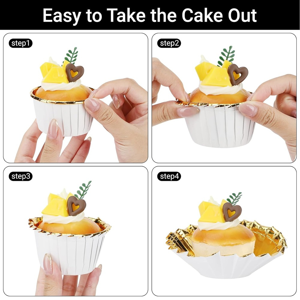 50 pcs Muffins Cup Paper Cupca - đánh giá và giá Kitchen And Baking Tools