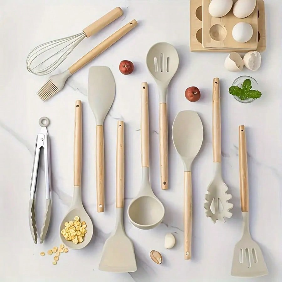 12‑Pack Non‑Stick Silicone Kit - đánh giá và giá Kitchen Baking Essentials