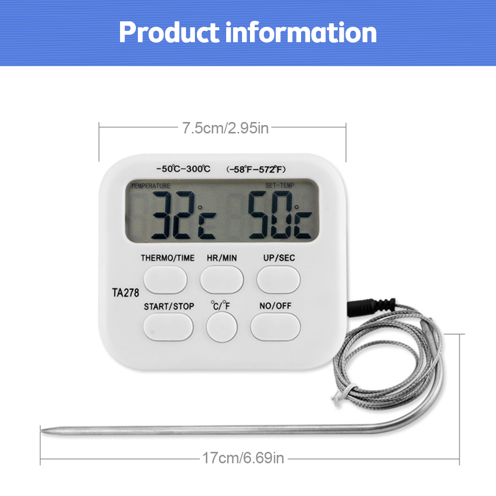 TA278 Digital Kitchen Thermome - đánh giá và giá Kitchen With Baking Station