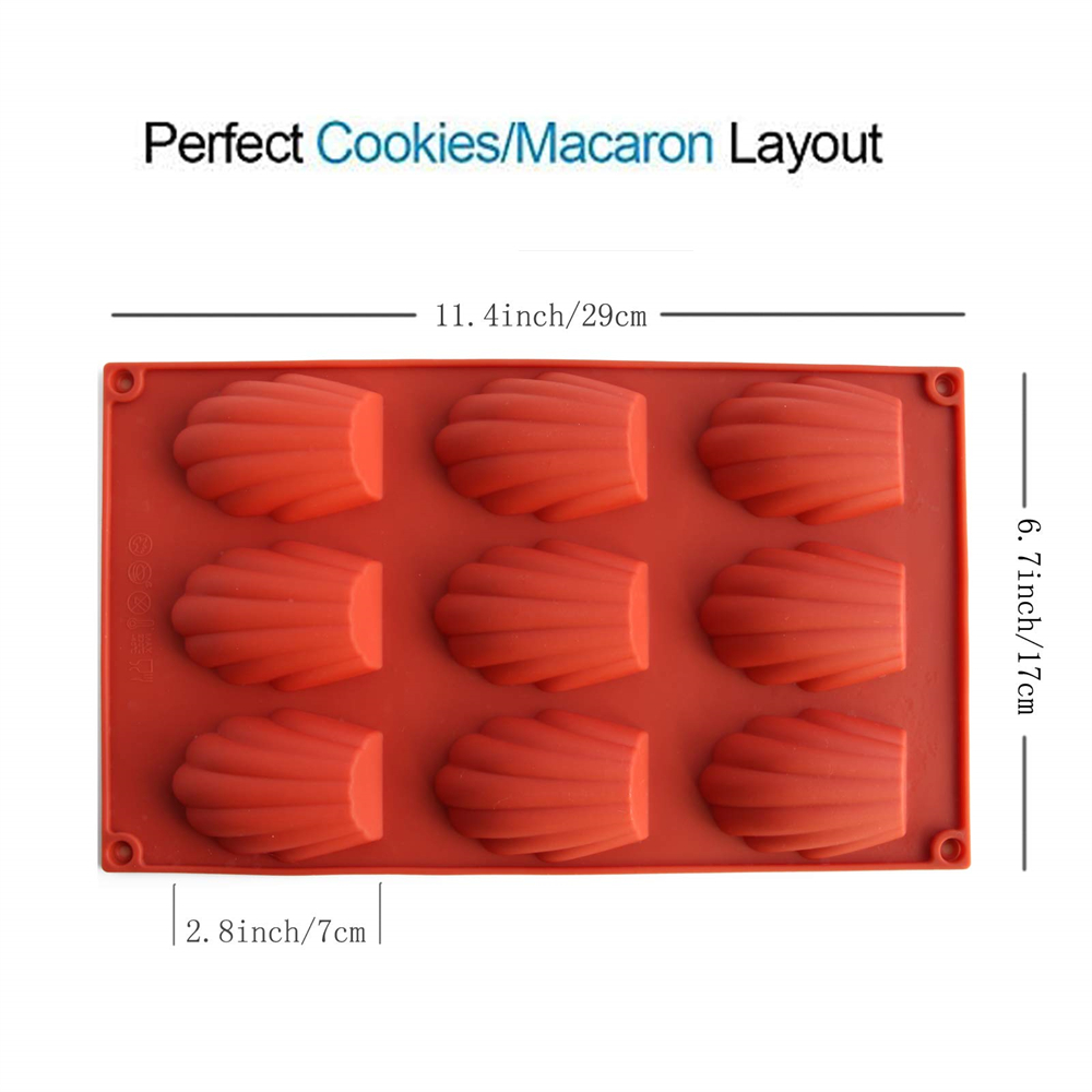 2Pcs/Set Silicone Madeline Coo - đánh giá và giá Kitchen Baking Utensils