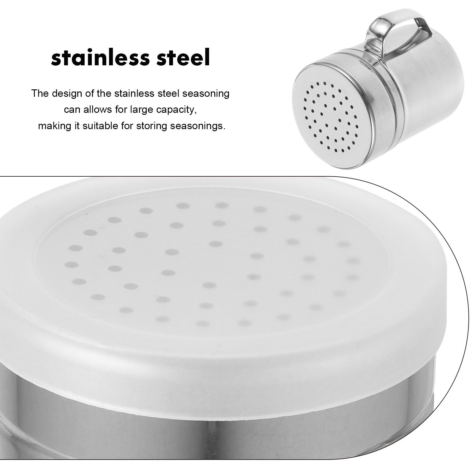 Stainless Steel Seasoning Cani - đánh giá và giá Kitchen Baking Canisters