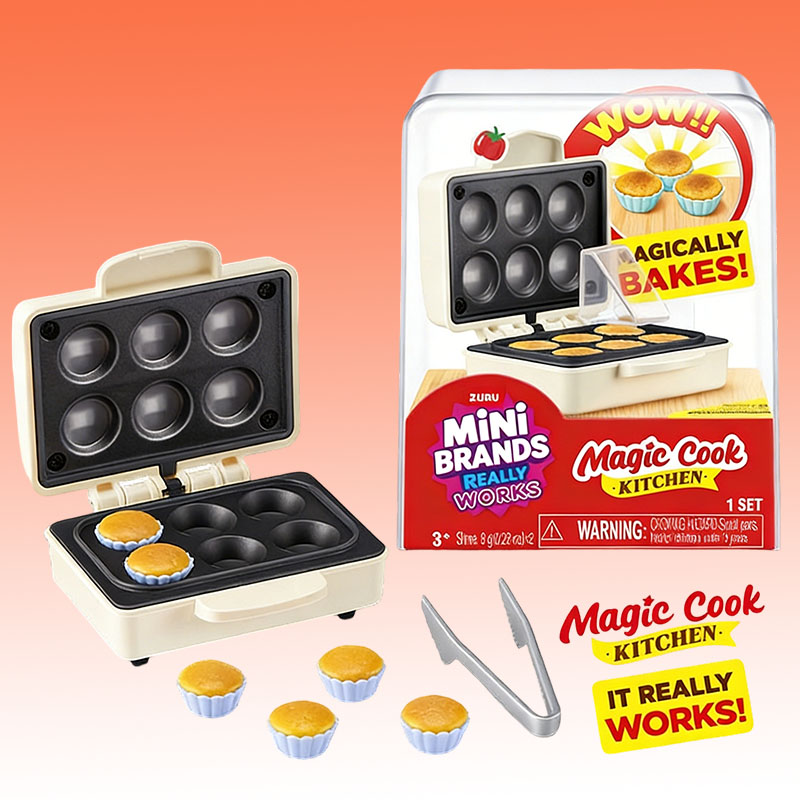 ZURU Mini Brands Magic Cook Ki - đánh giá và giá Kitchen Baking Kit