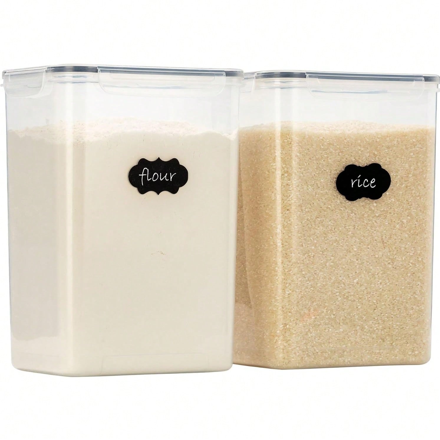 Extra Large Airtight Food Stor - đánh giá và giá Kitchen Baking Canisters