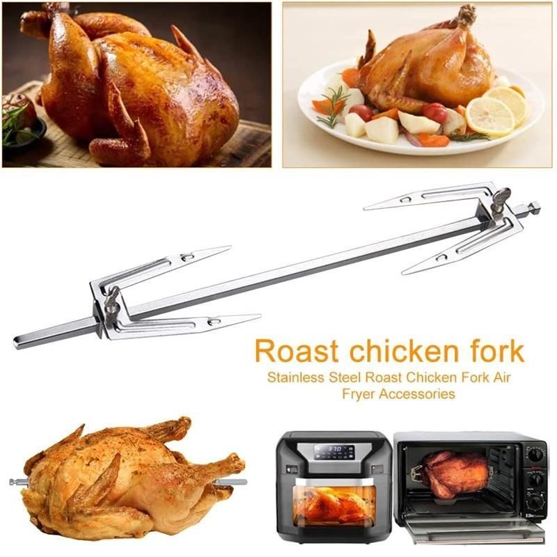Stainless Steel Air Fryer Fork - đánh giá và giá Kitchen Baking Tray Rack