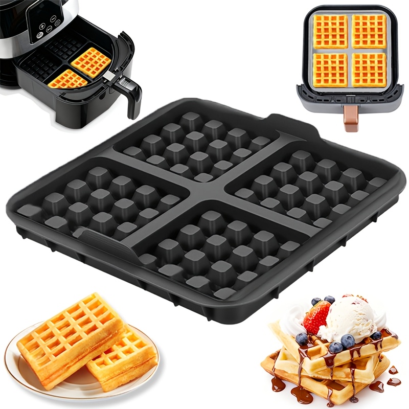 Square Waffle Mold, Non-Stick  - đánh giá và giá Kitchen Baking Utensils