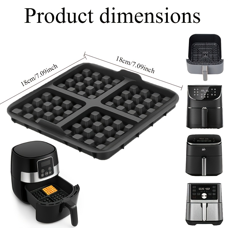 Square Waffle Mold, Non-Stick  - đánh giá và giá Kitchen Baking Utensils