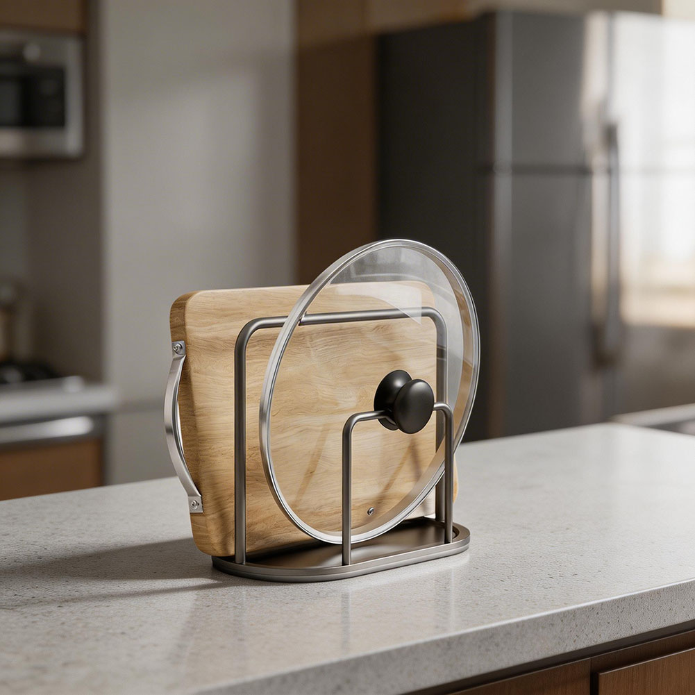 Chopping Board Holder Aluminum - đánh giá và giá Kitchen Baking Tray Rack
