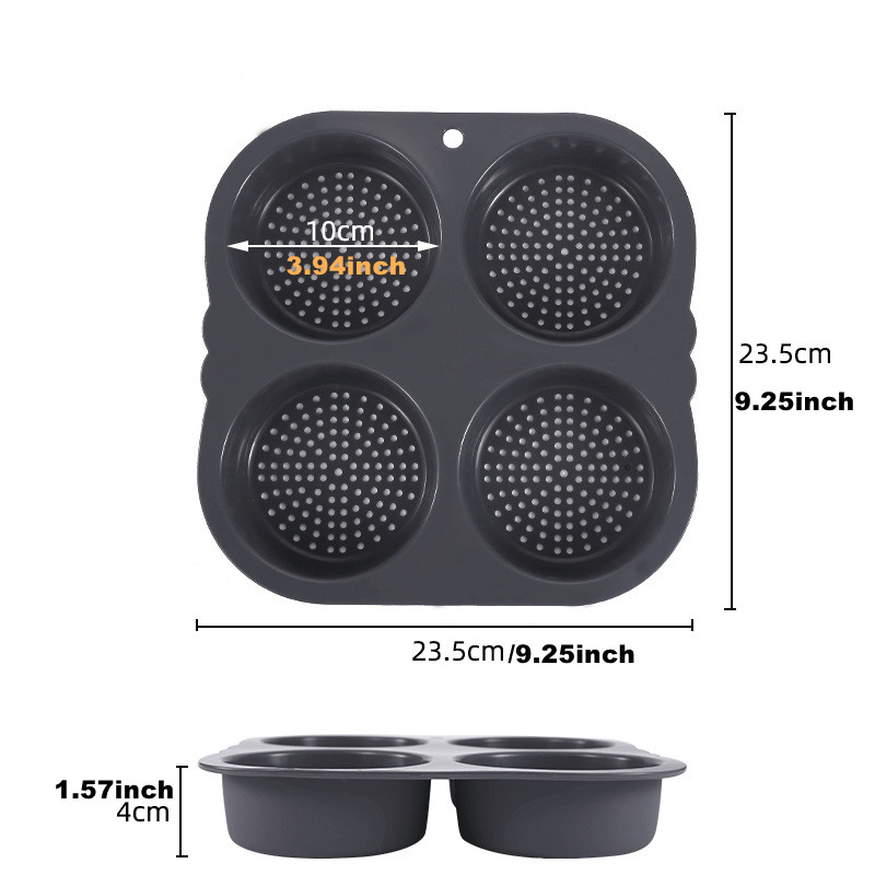 Hamburger Bun Mold Non-Stick F - đánh giá và giá Kitchen Baking Utensils