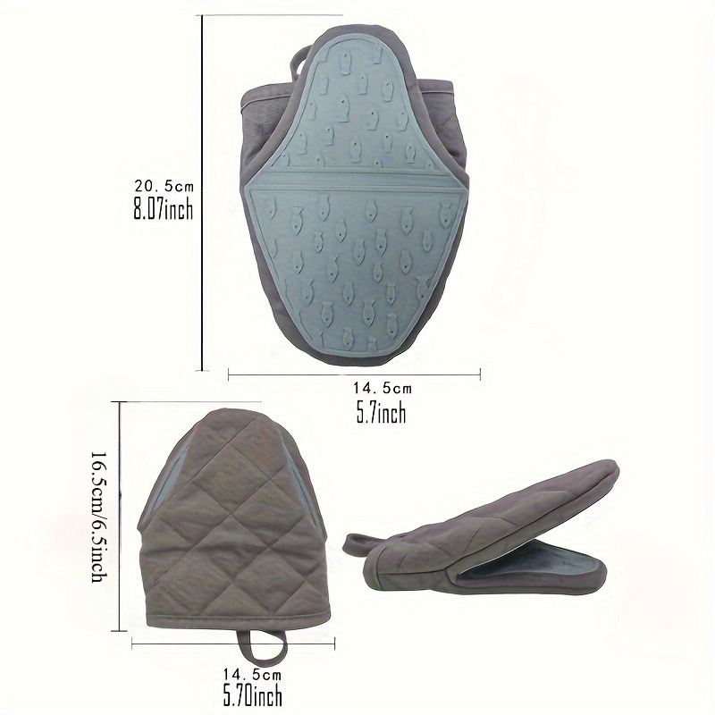 1pc Pads | Ergonomic Grip, Non - đánh giá và giá Kitchen Baking Gloves