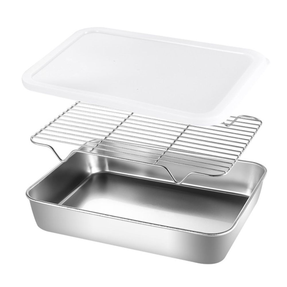 Stainless Steel Baking Pan Tra - đánh giá và giá Kitchen Baking Tray Rack