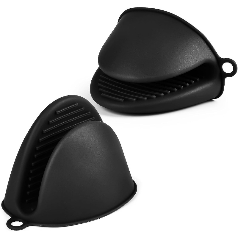 1 Pair Silicone Anti-heat Glov - đánh giá và giá Kitchen Baking Gloves