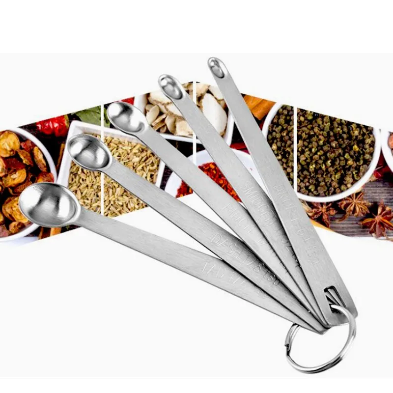 5Pcs Stainless Steel Mini Meas - đánh giá và giá Kitchen Baking Kit