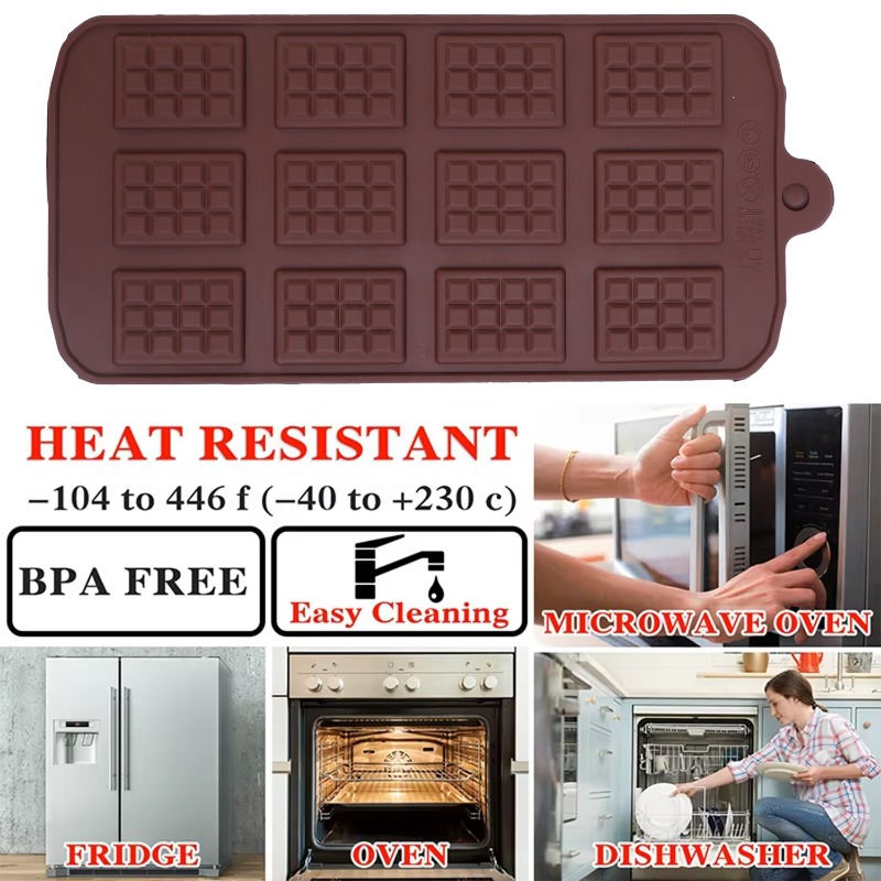 Silicone Chocolate Mold 12 Eve - đánh giá và giá Kitchen Baking Items