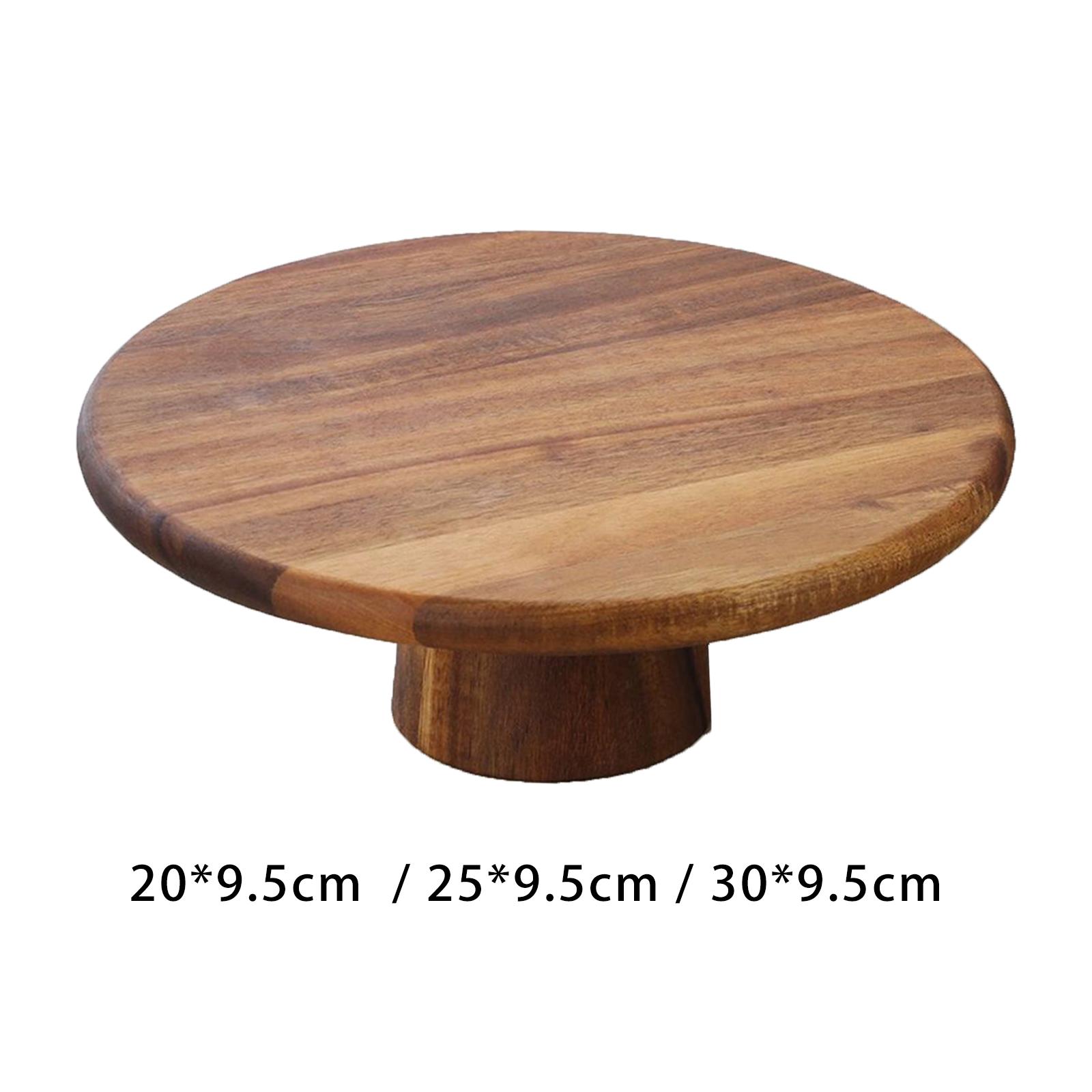 Wood Cake Stand Multiuse Chees - đánh giá và giá Cake Board Round