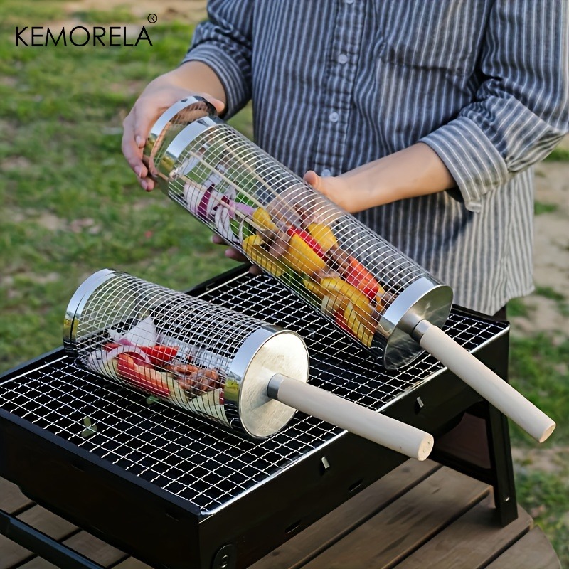 Round Barbecue Grill Basket Se - đánh giá và giá Kitchen Baking Tray Rack