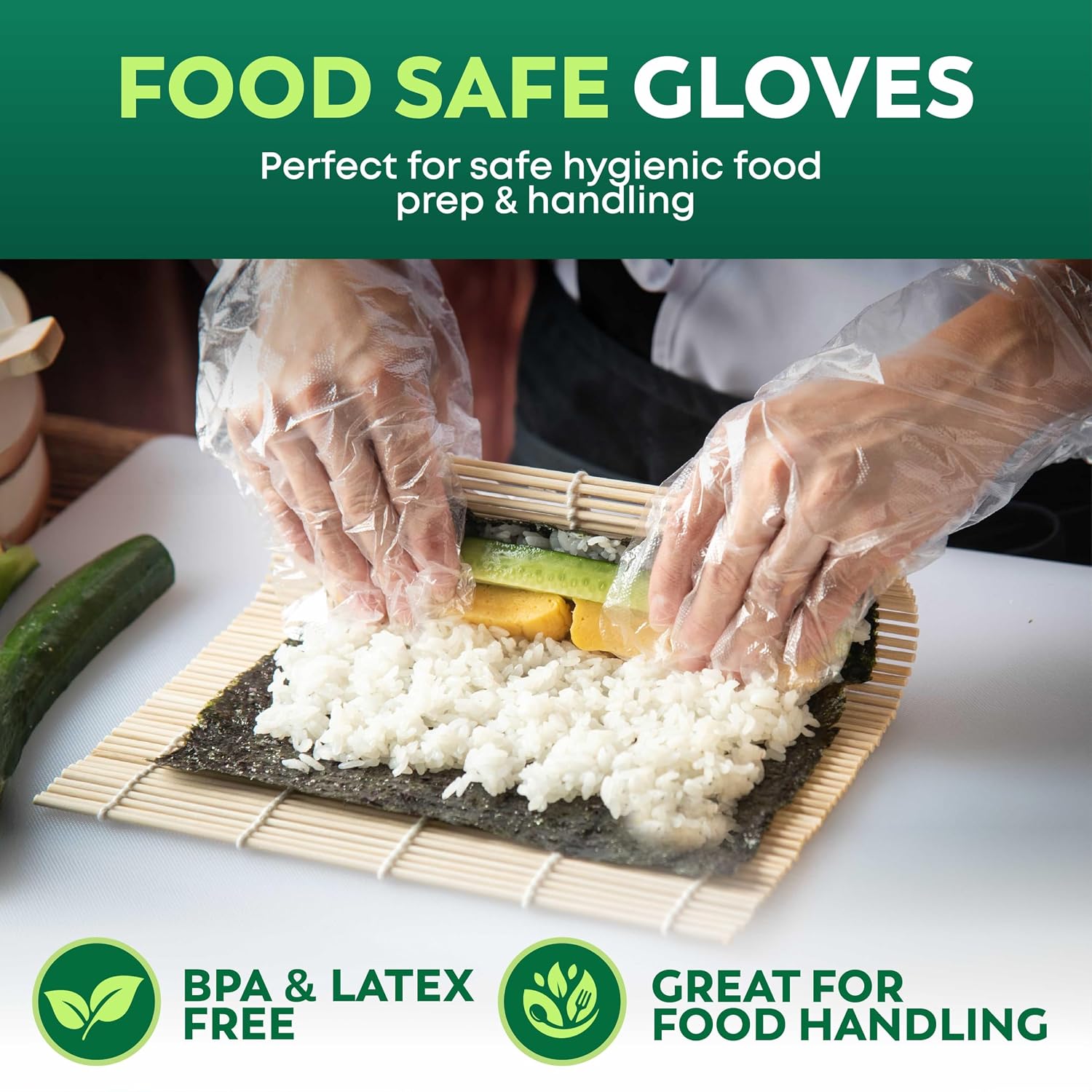 Keppi 600 Pack Disposable Food - đánh giá và giá Kitchen Baking Gloves