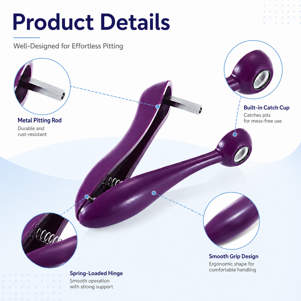 Cherry Kernel Remover Handheld - đánh giá và giá Kitchen And Baking Tools