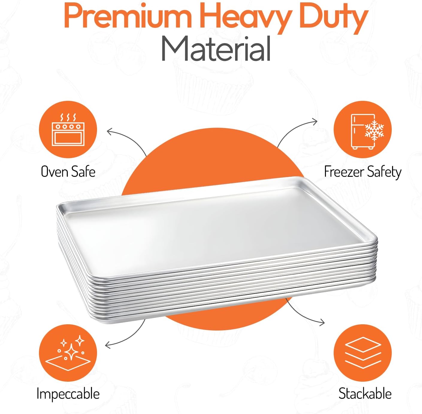 Full Size Commercial Aluminum  - đánh giá và giá Kitchen Baking Pans