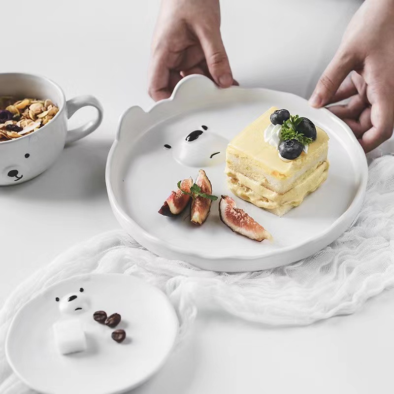 Cute Animal Bowl Cake Dish Lar - đánh giá và giá Cake Board Round