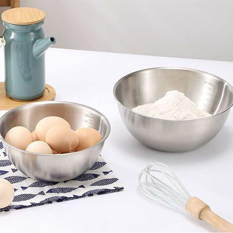 1PC Stainless Steel Bowl Set W - đánh giá và giá Kitchen Baking Essentials