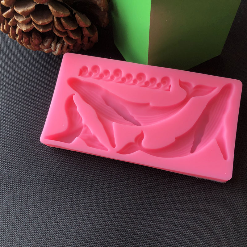 Tự Làm Cá Voi Khuôn Silicon Dư - đánh giá và giá Kitchen Baking Items