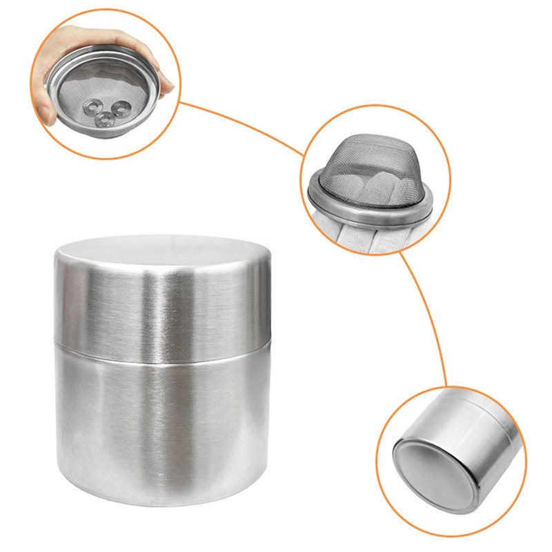 AB66-Stainless Steel Matcha Po - đánh giá và giá Kitchen Baking Canisters