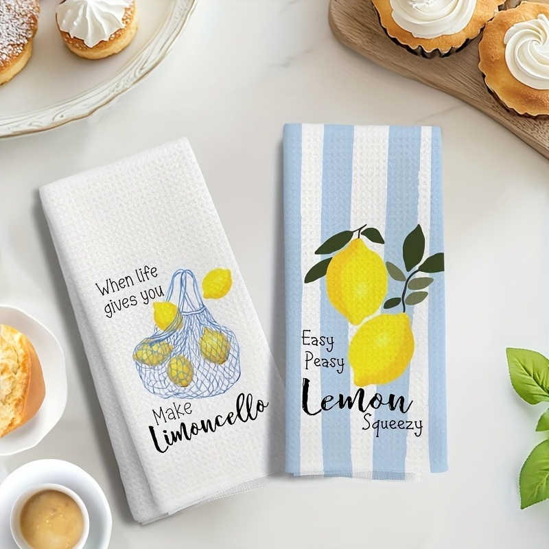 2Pcs, Lemon Mesh Kitchen Towel - đánh giá và giá Kitchen Baking Kit