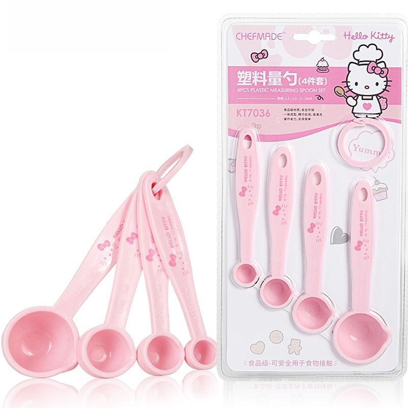 Hello Kitty printed measuring  - đánh giá và giá Kitchen Baking Items