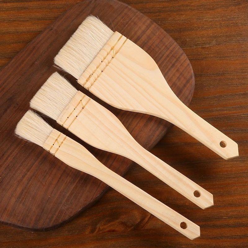 Flat Wool Pastry Brush Food Gr - đánh giá và giá Kitchen Baking Brush