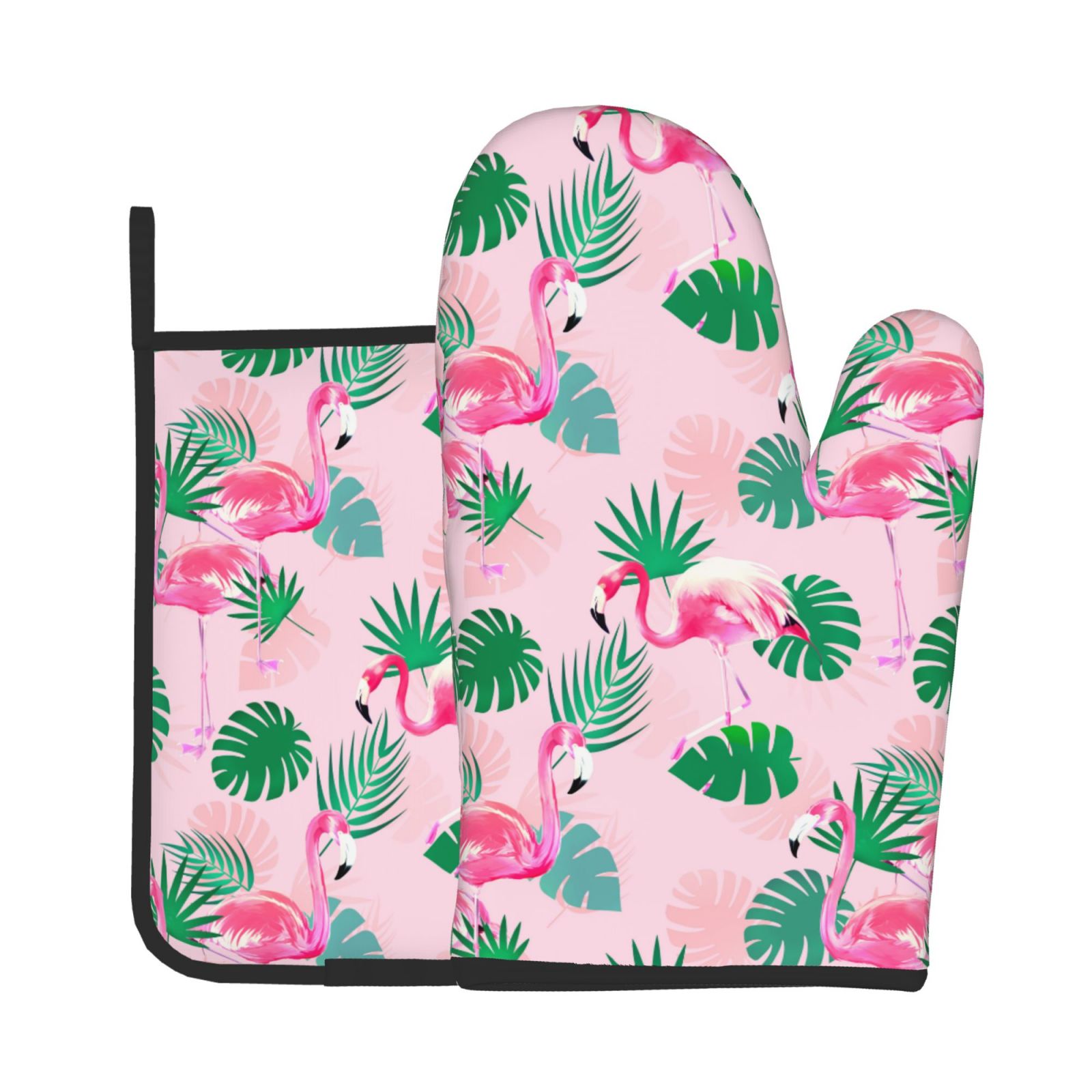 Flamingo Oven Mitts and Pot Ho - đánh giá và giá Kitchen Baking Counter