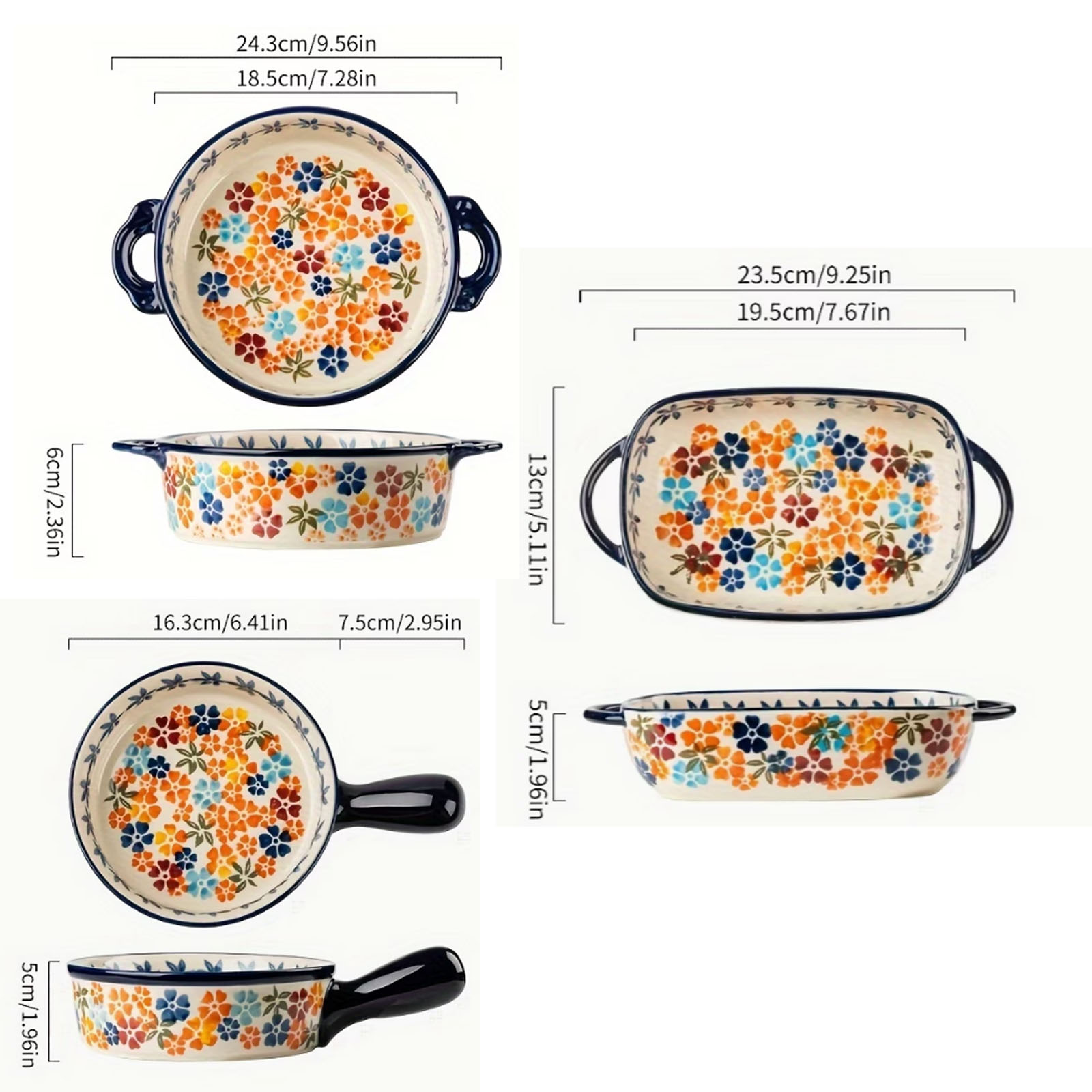 1pc, Colored Hand-Painted Cera - đánh giá và giá Kitchen Baking Essentials