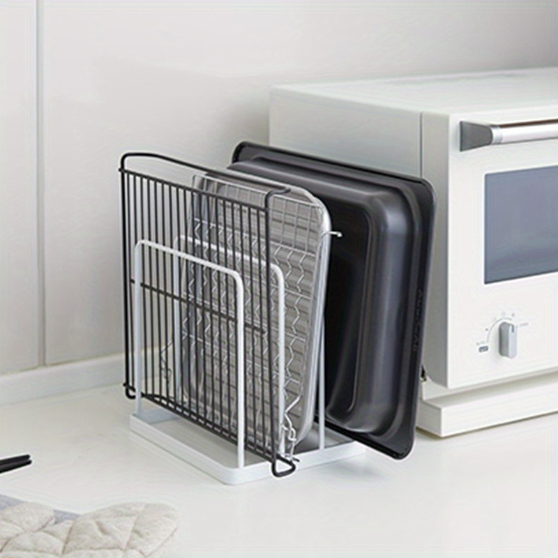 Vertical Cutting Board Rack Fo - đánh giá và giá Kitchen Baking Tray Storage