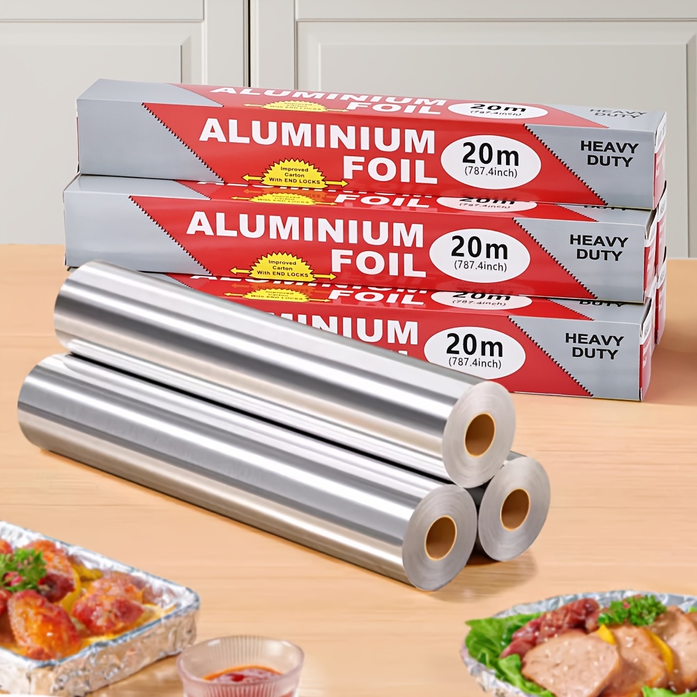 Heavy‑Duty Aluminum Foil Roll, - đánh giá và giá Kitchen Baking Tins