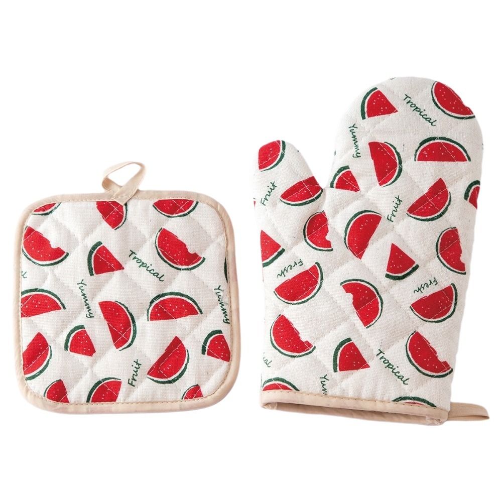 2 pcs Anti Scald Oven Gloves H - đánh giá và giá Kitchen Baking Gloves