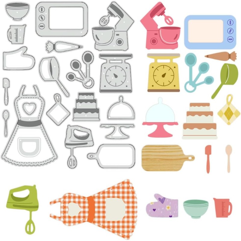 1pcs Baking Tools Cutting Dies - đánh giá và giá Kitchen Baking Gloves